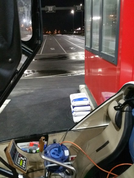 Topping up the drive across Vienna!