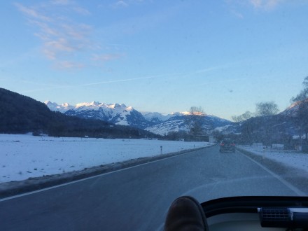 On my way back to Zurich