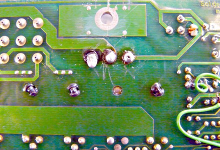 Molten solder