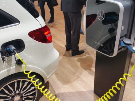 Good looking...but drivetrain by Tesla and low throughput charging