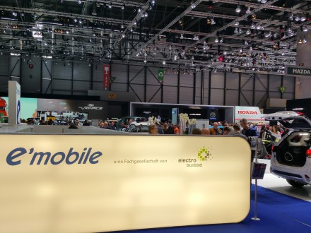 A small booth for sustainable mobility