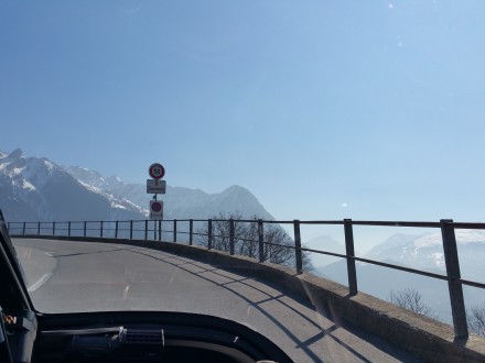 Very steep roads up to Malbun - very nice views