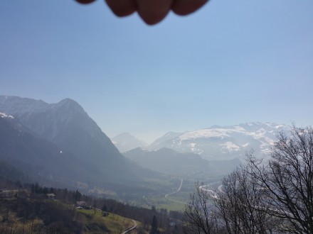 Malans, just a few km to go.