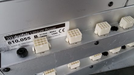 Loaner Dreifels batteries "only" 14Ah instead of 17.5Ah