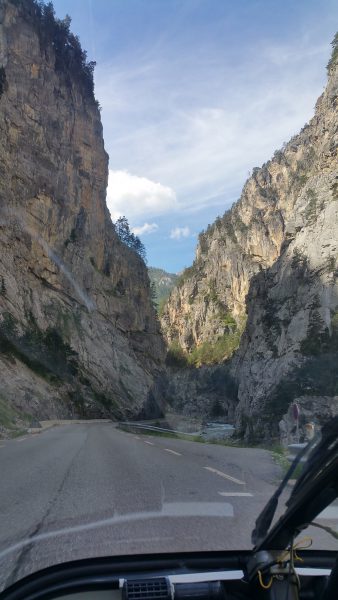 Descent from Col d'Izoard