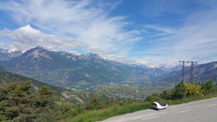 Unreal beauty on our way up to the Col de Bonette