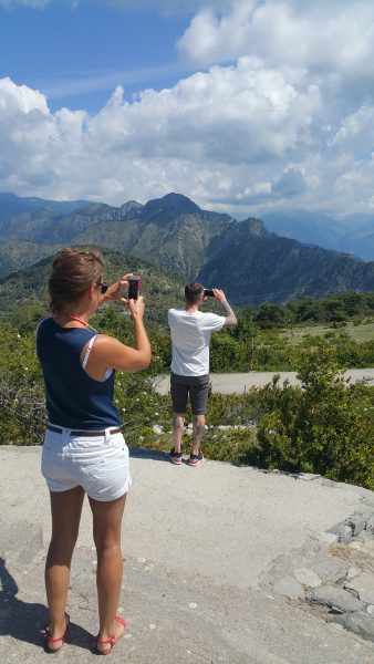 Taking the picture-taker's picture takers' picture