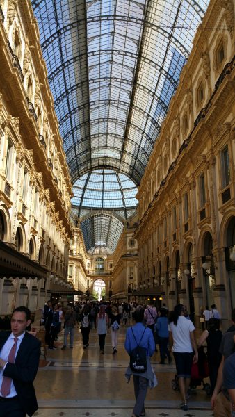 World famous Galleria Vittorio Emanuele II