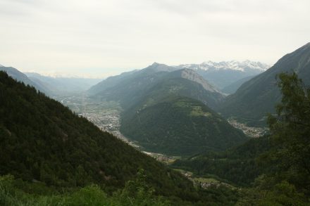 Lower Valais in the background