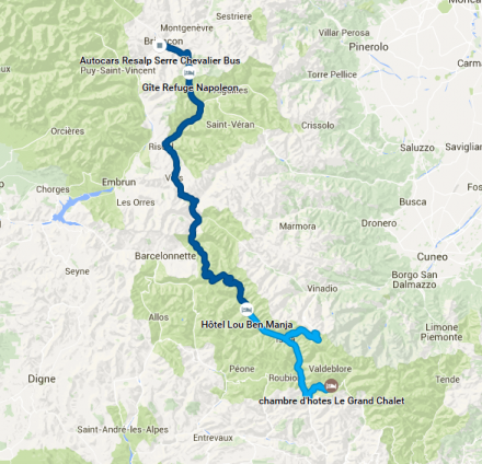 TDAF day 3 GPS track