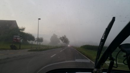 Fog in the morning usually means a nice day awaits