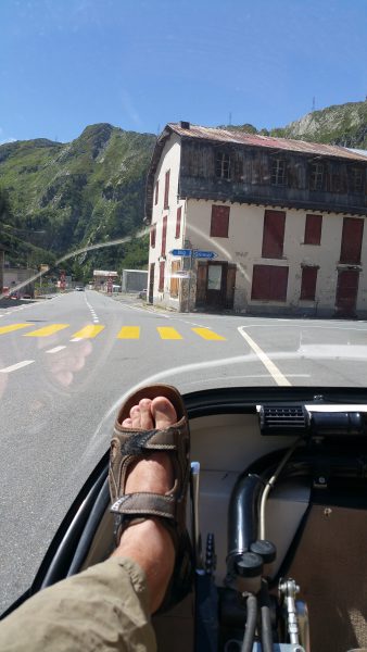 Decisions, decisions: Beautiful Valais valley or up to the Grimsel?