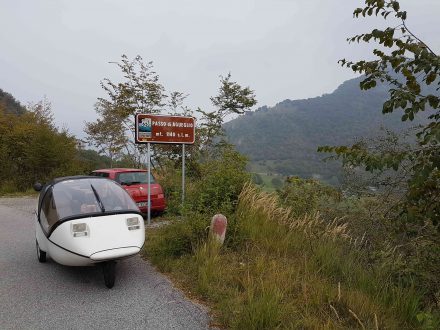 We've climbed 942m in 10km since the ferry
