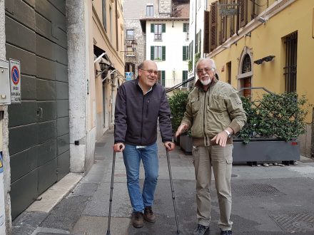 Felice - always fun chatting with him