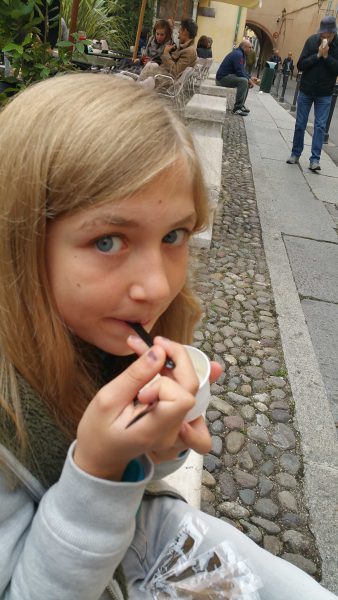 No visit to Italy without a visit to an Italian gelateria!