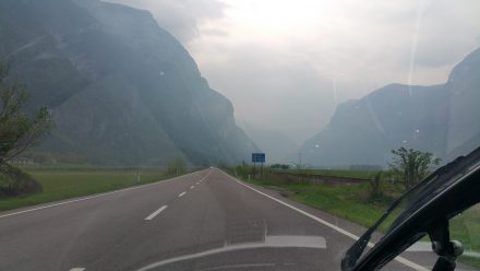The last hills before 'la pianura'