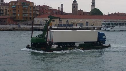 How trucks get ferried around