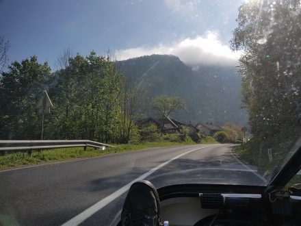Fog clearing up