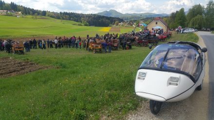 UFO visits religious festivities