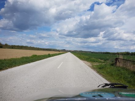 Endless hungarian flatlands