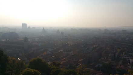 View of Brescia from Brescia's castle