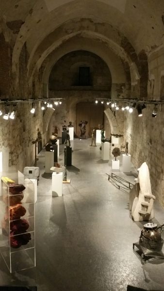 An interesting sculpture exhibition