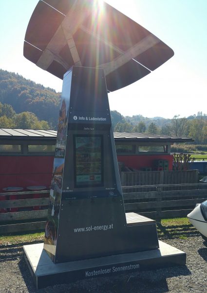 100% solar charging