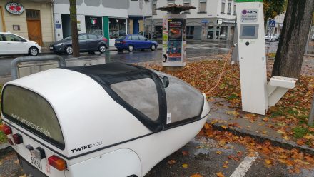 Charging in Villach thanks to my Lebensland card