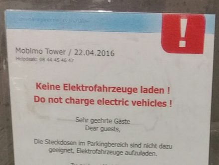 no charging!