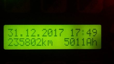 Already a third of the total Ah from my NiCd's in just 18 months!
