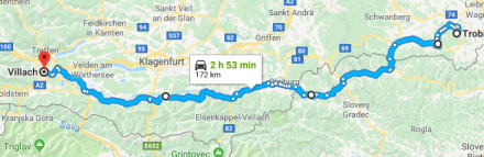 My trip today
