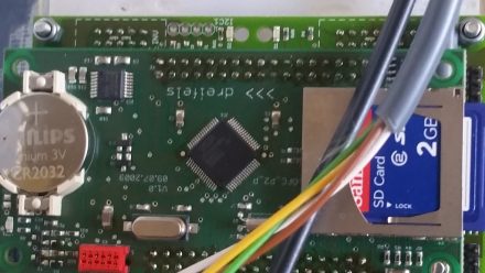 DFC3's main CPU from NXP, CR2032 for RTC