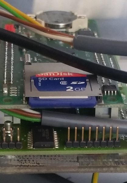 Piggy-back PCB with logging module