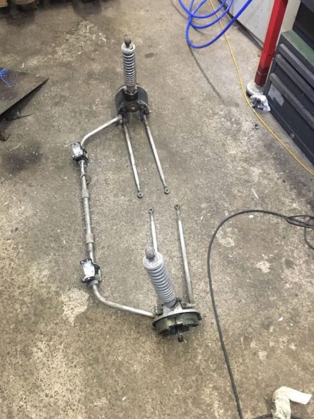 Stabilizer & shock absorber assembly