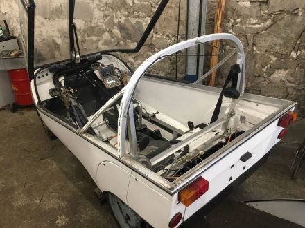 TW524 ready for dismantling