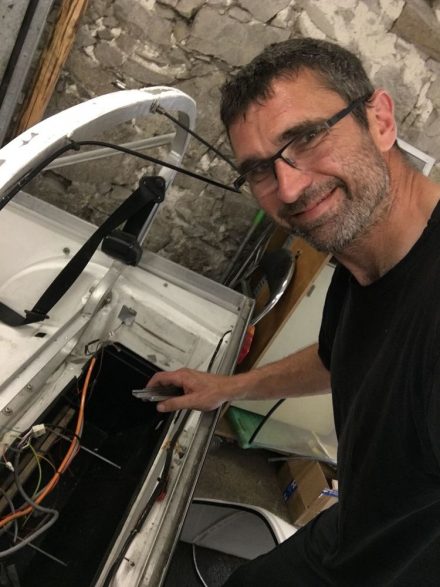 Andi from Ksenotek smiling - always a good sign