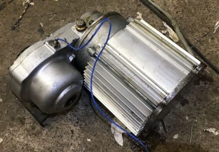 Clean Motor/gearbox assembly