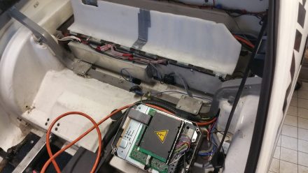 One of the most intrusive repairs possible on a TWIKE