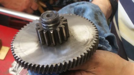 Other half of ball bearing