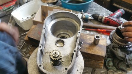 Deep cleanse whilst we're working on the differential gear assembly