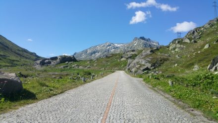 Old road up the Gotthard