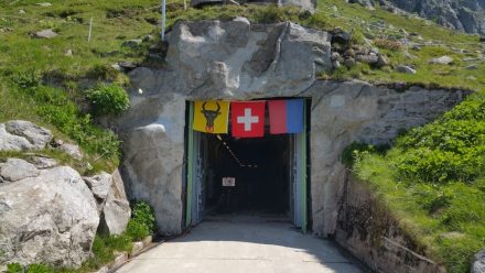 Until 2008 this was a top-secret entrance