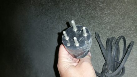 Old-style Swiss 3-Phase connectors