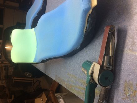 Shaping the foam