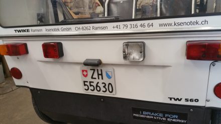 Everything is new...except for the bumper sticker