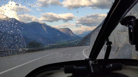 Wallis greets us with much better weather
