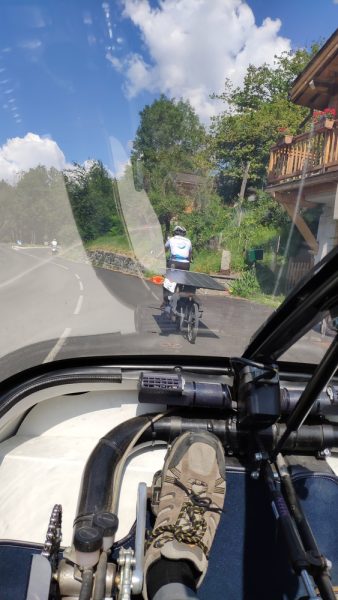 Solar powered biking!
