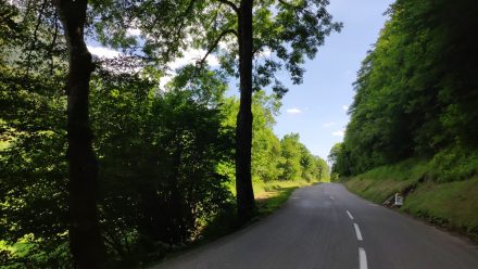 Dreamy French countryside roads