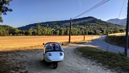 Slowly leaving the hills behind us