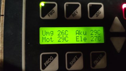 Perfect battery temperature at departure